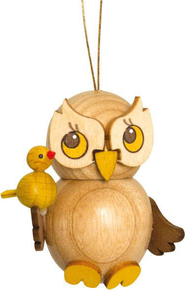 Kleine Eulen – große Weihnachtsfreude. Die zauberhaften Christbaumanhänger von Kuhnert