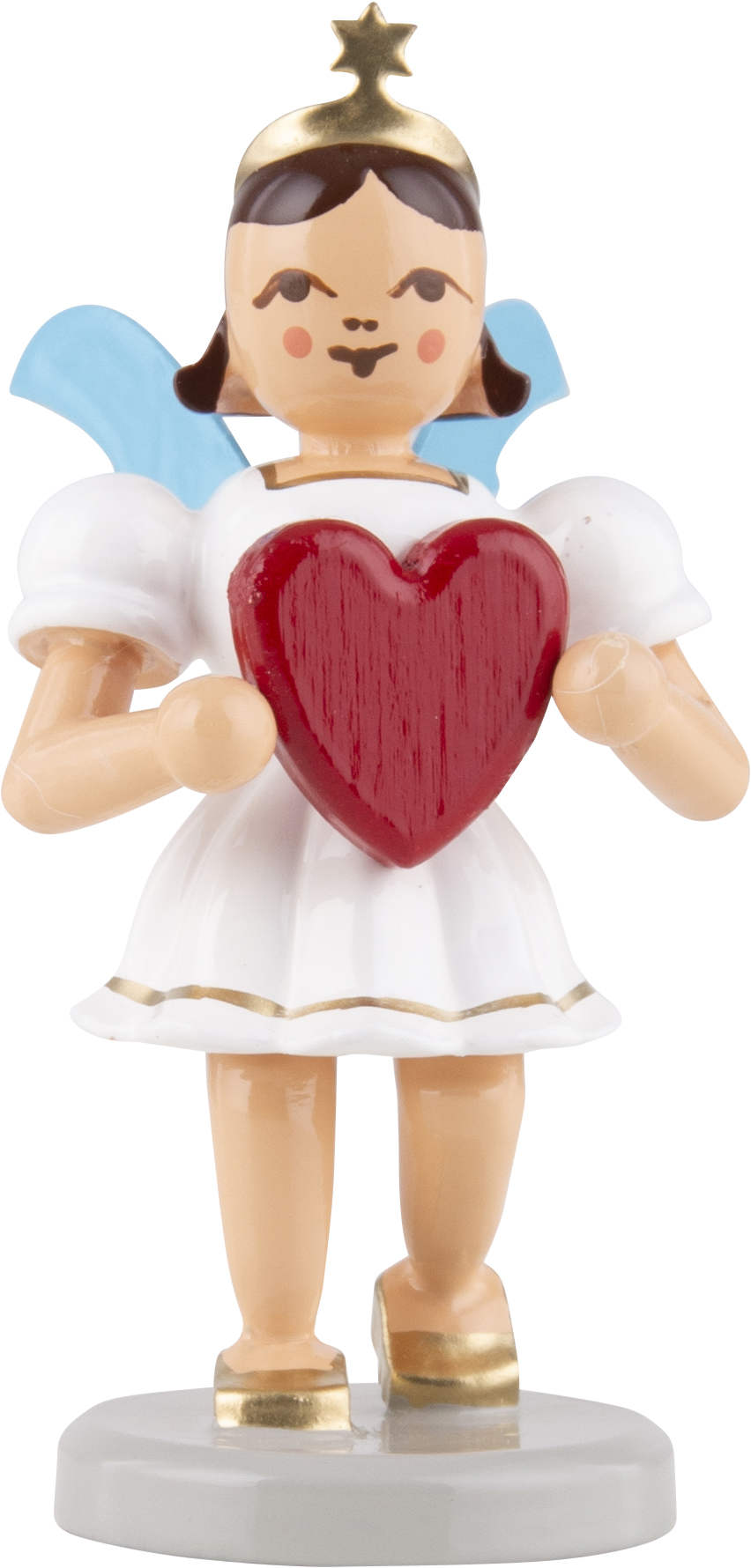 Farbenfrohe Faltenrockengel von Blank – himmlische Sammlerstücke mit Herz