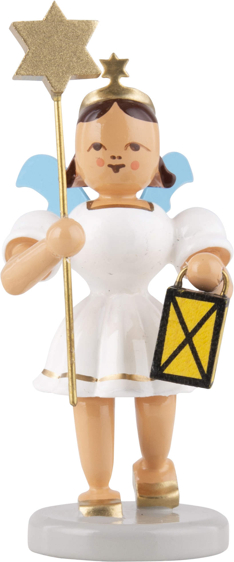 Farbenfrohe Faltenrockengel von Blank – himmlische Sammlerstücke mit Herz